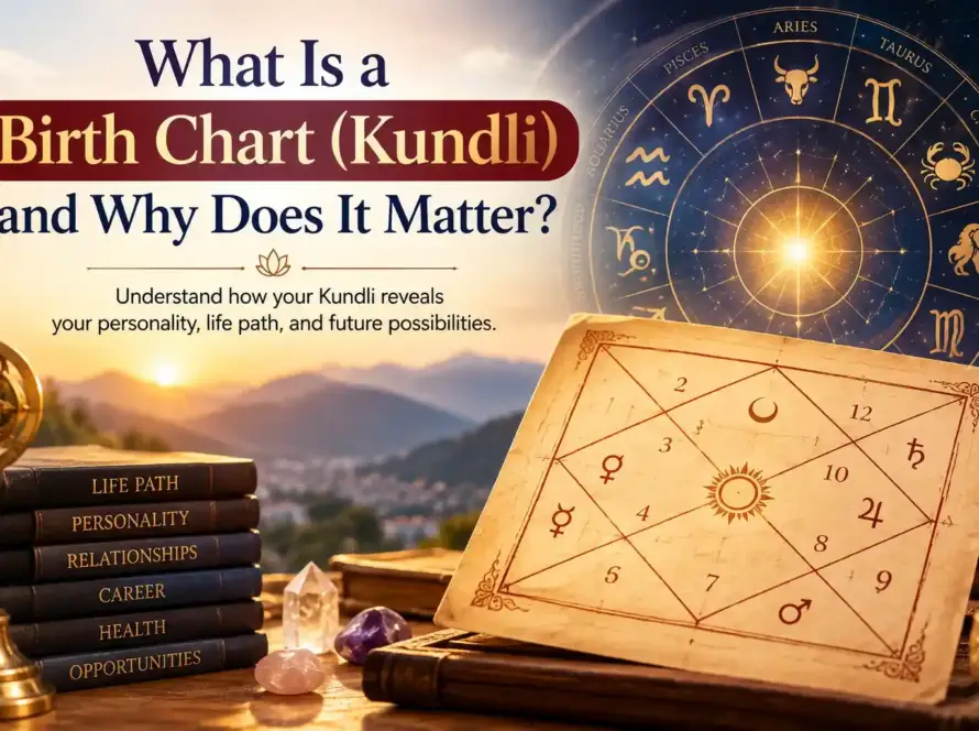 what is a birth chart (kundli) and why does it matter