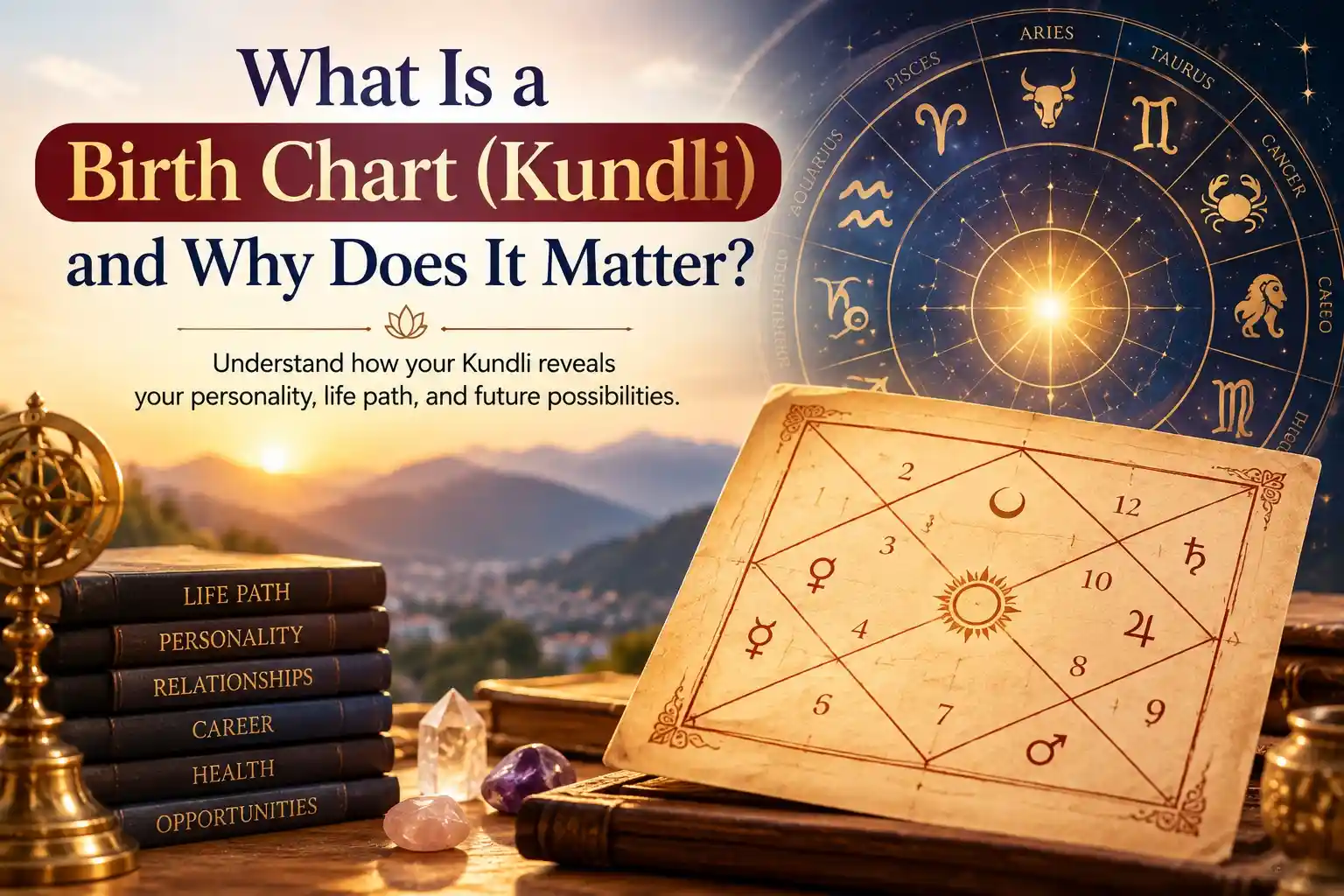 what is a birth chart (kundli) and why does it matter
